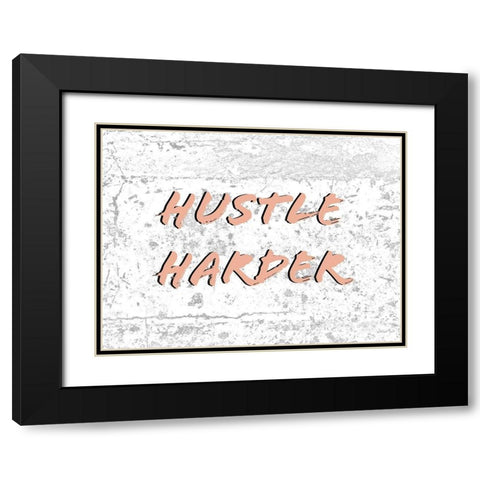Hustlers III Black Modern Wood Framed Art Print with Double Matting by Fagalde, Jarman