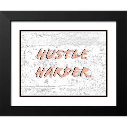 Hustlers III Black Modern Wood Framed Art Print with Double Matting by Fagalde, Jarman