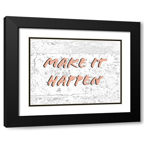 Hustlers IV Black Modern Wood Framed Art Print with Double Matting by Fagalde, Jarman