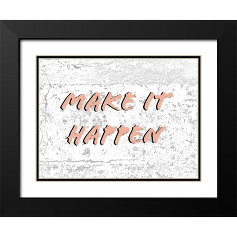 Hustlers IV Black Modern Wood Framed Art Print with Double Matting by Fagalde, Jarman