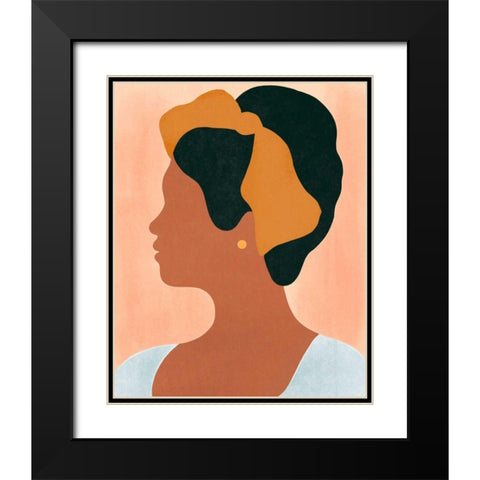 Hang Loose I Black Modern Wood Framed Art Print with Double Matting by Warren, Annie