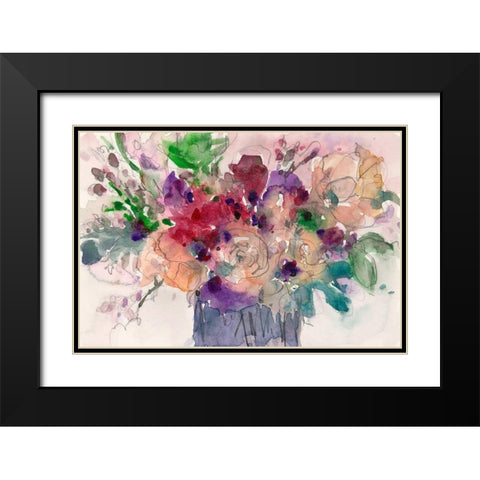 Wild Beauty II Black Modern Wood Framed Art Print with Double Matting by Dixon, Samuel