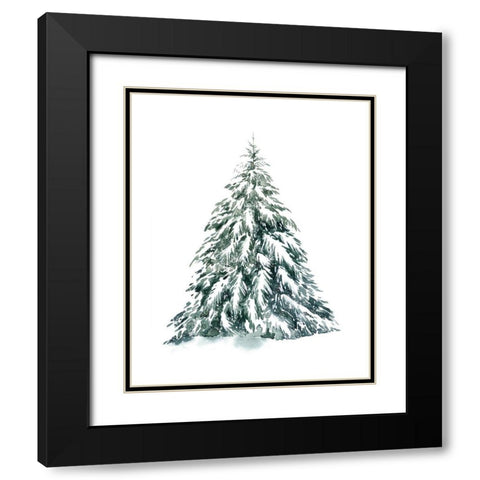 Blue Spruce I Black Modern Wood Framed Art Print with Double Matting by Popp, Grace