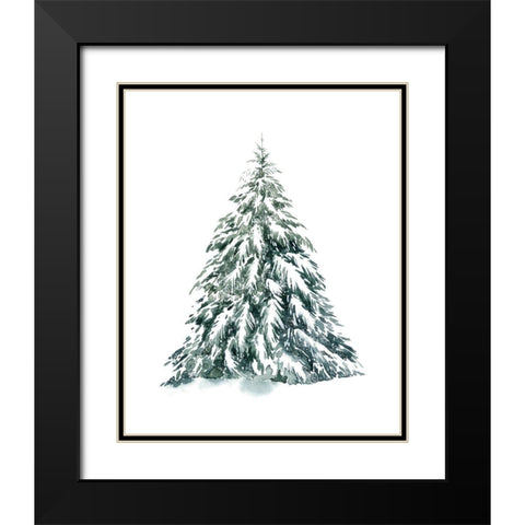 Blue Spruce I Black Modern Wood Framed Art Print with Double Matting by Popp, Grace