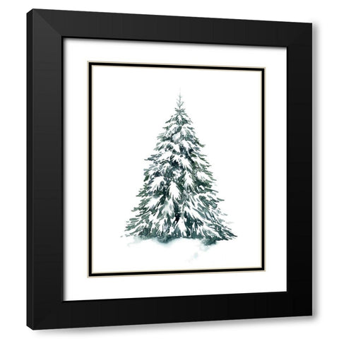 Blue Spruce II Black Modern Wood Framed Art Print with Double Matting by Popp, Grace