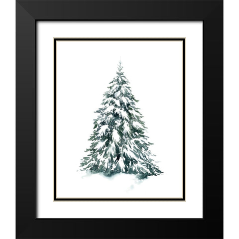 Blue Spruce II Black Modern Wood Framed Art Print with Double Matting by Popp, Grace
