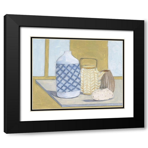 Still I Black Modern Wood Framed Art Print with Double Matting by Wang, Melissa