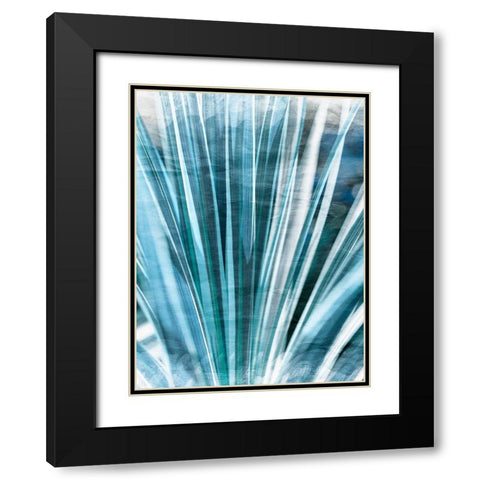 Greenery Essence II Black Modern Wood Framed Art Print with Double Matting by Bane, Eva