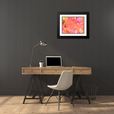 Joyful Summer II Black Modern Wood Framed Art Print with Double Matting by Bane, Eva