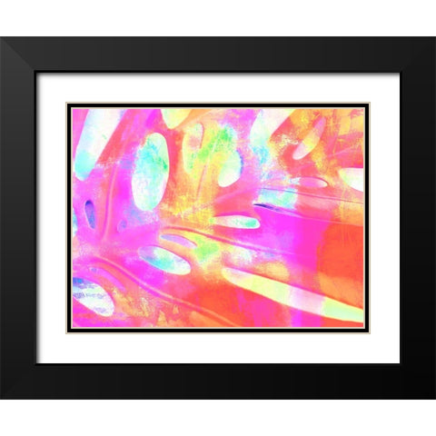 Summer Cheerfulness I Black Modern Wood Framed Art Print with Double Matting by Bane, Eva