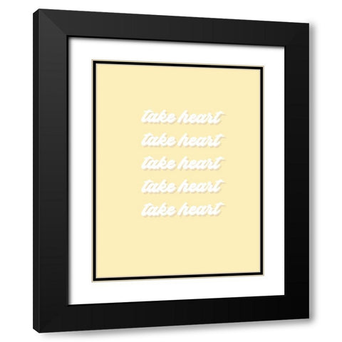 You Got It II Black Modern Wood Framed Art Print with Double Matting by Hambly, Anna