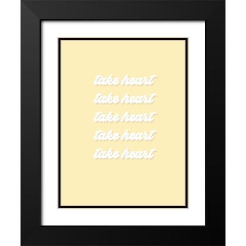 You Got It II Black Modern Wood Framed Art Print with Double Matting by Hambly, Anna