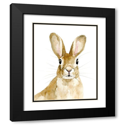 Bunn I Black Modern Wood Framed Art Print with Double Matting by Barnes, Victoria