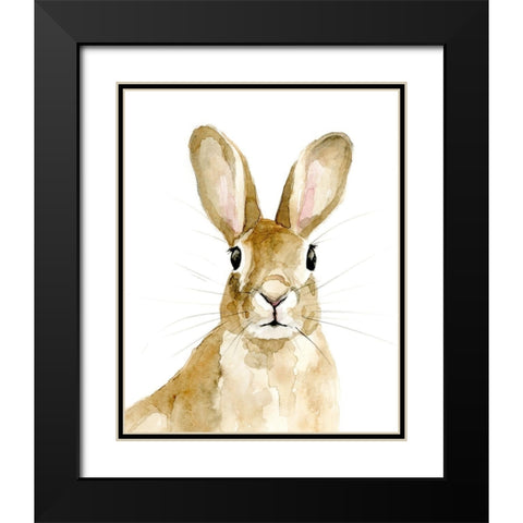 Bunn I Black Modern Wood Framed Art Print with Double Matting by Barnes, Victoria