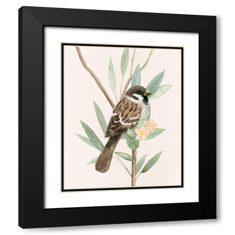 Tree Toppers II Black Modern Wood Framed Art Print with Double Matting by Popp, Grace