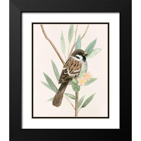 Tree Toppers II Black Modern Wood Framed Art Print with Double Matting by Popp, Grace