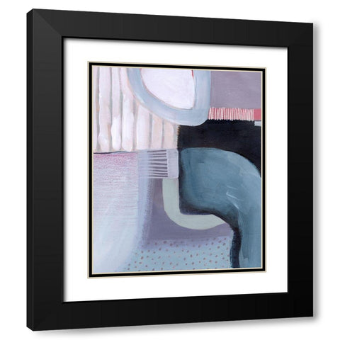 Gigabyte IV Black Modern Wood Framed Art Print with Double Matting by Popp, Grace