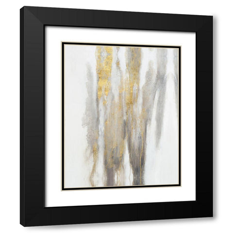 Free-Flowing I Black Modern Wood Framed Art Print with Double Matting by OToole, Tim