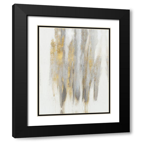 Free-Flowing II Black Modern Wood Framed Art Print with Double Matting by OToole, Tim