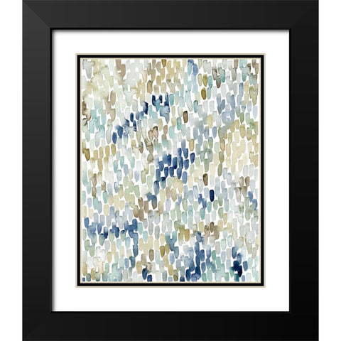 River Wavelets I Black Modern Wood Framed Art Print with Double Matting by Popp, Grace