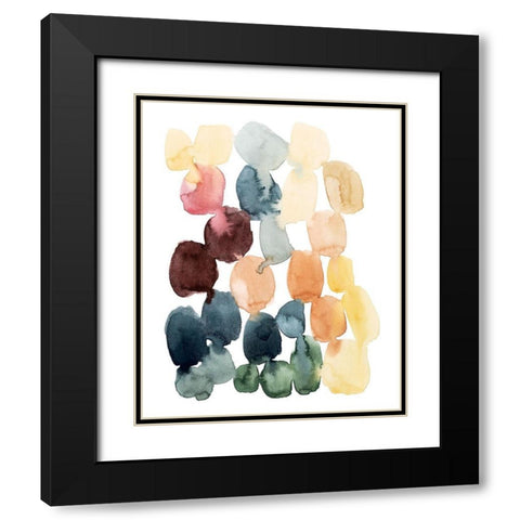 Desert Stones I Black Modern Wood Framed Art Print with Double Matting by Popp, Grace