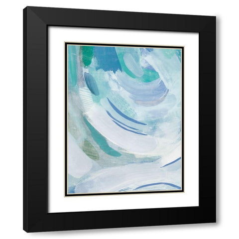 Beneath the Wave I Black Modern Wood Framed Art Print with Double Matting by Popp, Grace