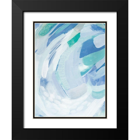 Beneath the Wave II Black Modern Wood Framed Art Print with Double Matting by Popp, Grace