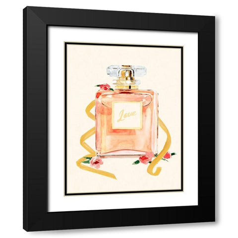 Lovely Gift II Black Modern Wood Framed Art Print with Double Matting by Warren, Annie