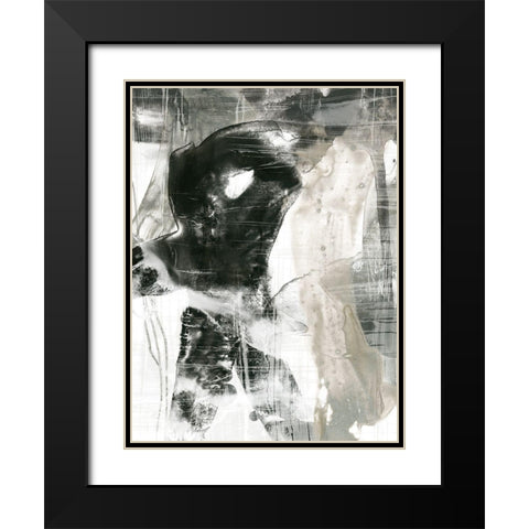 Storm Front I Black Modern Wood Framed Art Print with Double Matting by Vess, June Erica