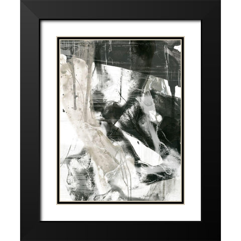 Storm Front II Black Modern Wood Framed Art Print with Double Matting by Vess, June Erica