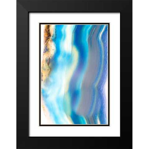 Subscape VI Black Modern Wood Framed Art Print with Double Matting by Hartson-Weddle, Ryan