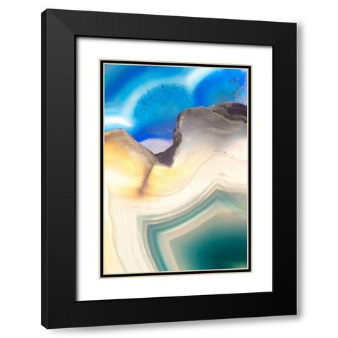 Subscape VII Black Modern Wood Framed Art Print with Double Matting by Hartson-Weddle, Ryan