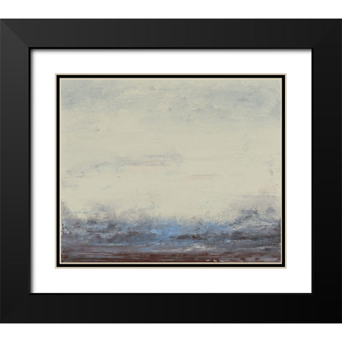 Stille I Black Modern Wood Framed Art Print with Double Matting by Gordon, Sharon
