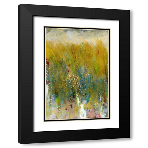 Field Impressions II Black Modern Wood Framed Art Print with Double Matting by Bramma, Lila