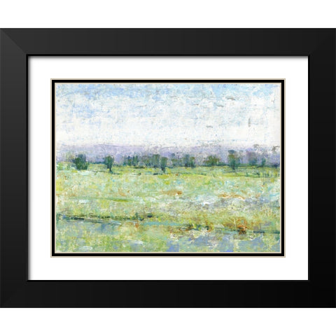 Mountain Impressions I Black Modern Wood Framed Art Print with Double Matting by OToole, Tim