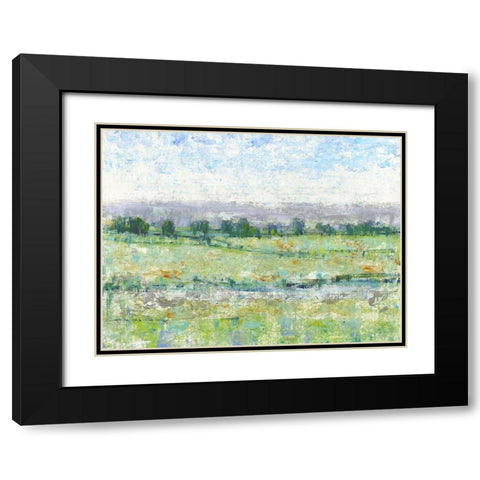 Mountain Impressions II Black Modern Wood Framed Art Print with Double Matting by OToole, Tim