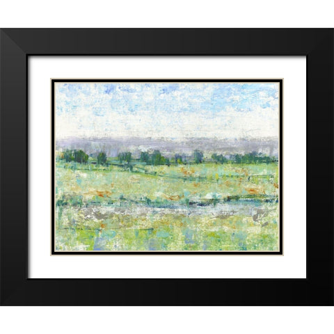 Mountain Impressions II Black Modern Wood Framed Art Print with Double Matting by OToole, Tim