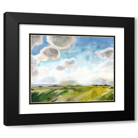 May Sky Studies III Black Modern Wood Framed Art Print with Double Matting by McCreery, Paul