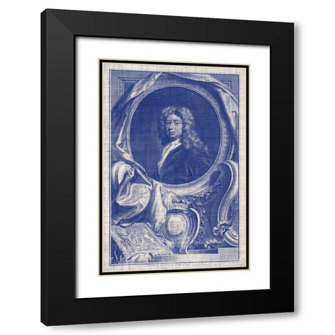 Houbraken Pop II Black Modern Wood Framed Art Print with Double Matting by Houbraken, J.