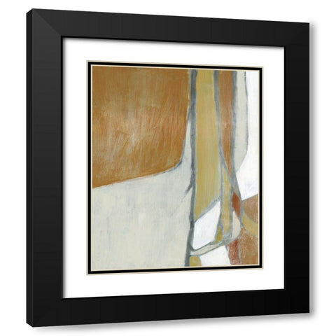 Mid-Century Redux I Black Modern Wood Framed Art Print with Double Matting by Goldberger, Jennifer