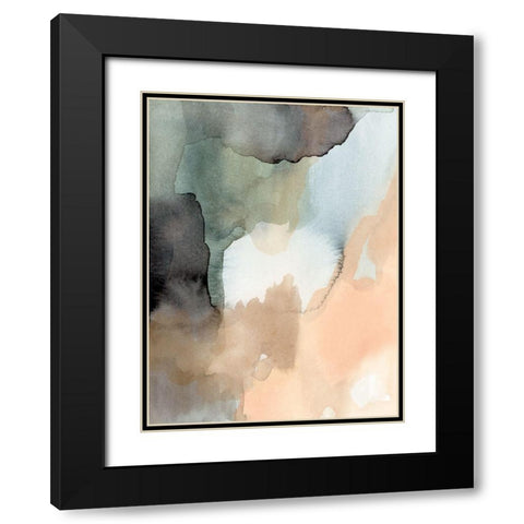 Nectar I Black Modern Wood Framed Art Print with Double Matting by Barnes, Victoria