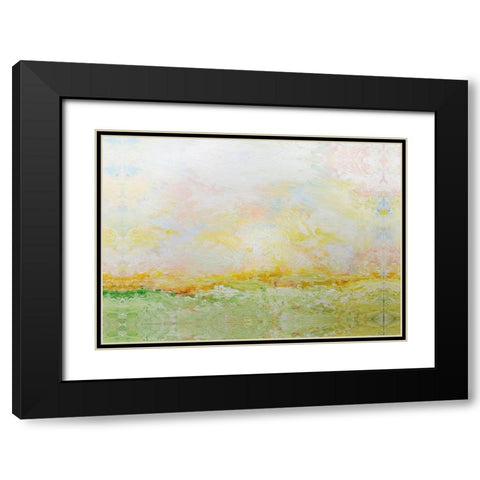 Nantucket Spring Black Modern Wood Framed Art Print with Double Matting by Friedlander, Allan