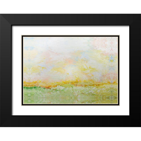Nantucket Spring Black Modern Wood Framed Art Print with Double Matting by Friedlander, Allan