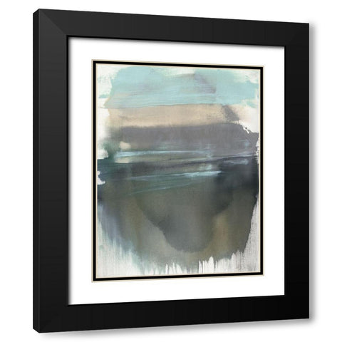 The Light on the Moor II Black Modern Wood Framed Art Print with Double Matting by Goldberger, Jennifer