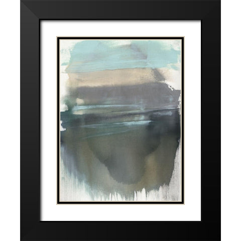 The Light on the Moor II Black Modern Wood Framed Art Print with Double Matting by Goldberger, Jennifer