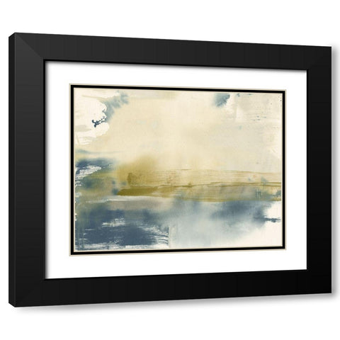 Olive on the Horizon I Black Modern Wood Framed Art Print with Double Matting by Goldberger, Jennifer