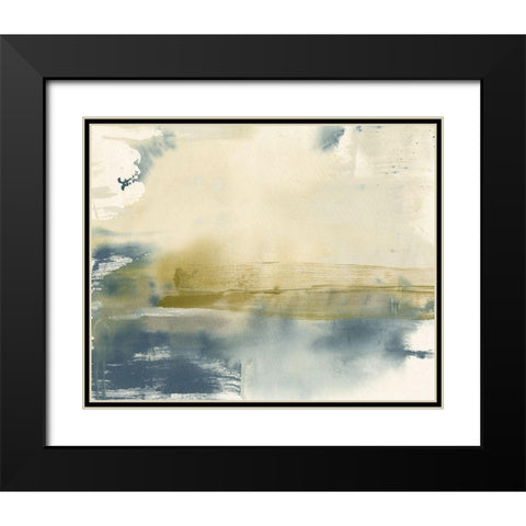 Olive on the Horizon I Black Modern Wood Framed Art Print with Double Matting by Goldberger, Jennifer