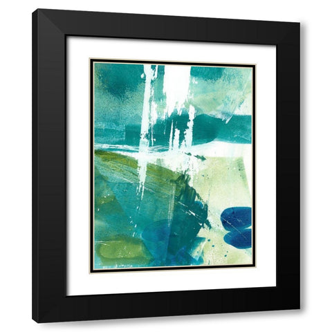 Emerald Mine I Black Modern Wood Framed Art Print with Double Matting by Harper, Ethan