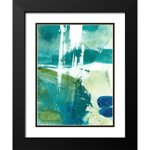 Emerald Mine I Black Modern Wood Framed Art Print with Double Matting by Harper, Ethan