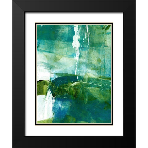Emerald Mine II Black Modern Wood Framed Art Print with Double Matting by Harper, Ethan